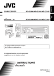 JVC KD-G395 User's Manual