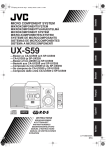 JVC CA-UXS59 User's Manual