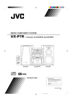 JVC CA-UXP7R User's Manual
