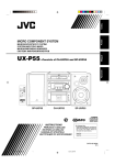 JVC CA-UXP55 User's Manual