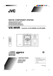 JVC CA-UXM5R User's Manual