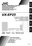 JVC CA-UXEP25 User's Manual