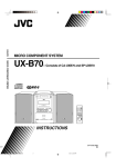 JVC CA-UXB70 User's Manual