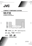 JVC CA-NXF30 User's Manual