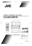 JVC CA-NXCDR7R User's Manual