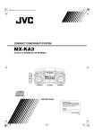JVC CA-MXKA3 User's Manual