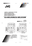 JVC CA-MXJ530R User's Manual