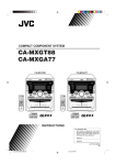 JVC CA-MXGA77 User's Manual