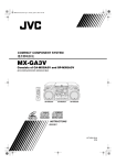 JVC CA-MXGA3V User's Manual