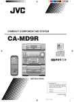 JVC CA-MD9R User's Manual