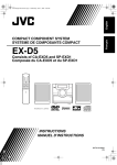 JVC CA-EXD5 User's Manual