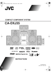 JVC CA-DXJ35 User's Manual