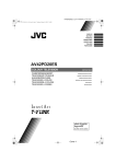 JVC AV42PD20ES User's Manual