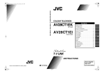 JVC AV28CT1EI User's Manual