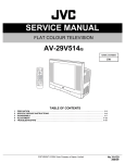 JVC AV-29V514/B User's Manual