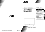 JVC AV-24WT2EK User's Manual