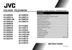 JVC AV-21BX16S User's Manual