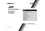 JVC AV-20NX14 User's Manual