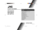 JVC AV-14FT15 User's Manual