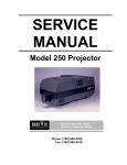 JVC 250 User's Manual