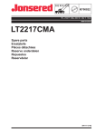Jonsered LT2217CMA User's Manual