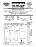 Johnson Hardware 200FD Series User's Manual