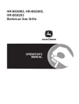 John Deere HR-BG5202 User's Manual