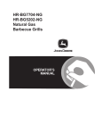 John Deere HR-BG5202-NG User's Manual