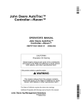 John Deere AUTOTRAC OMPFP11320 User's Manual