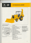 John Deere 210C User's Manual
