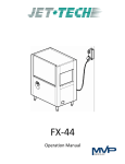 Jettech Metal Products FX-44 User's Manual