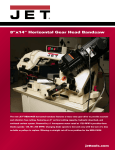 Jet Tools VBS-814GH User's Manual