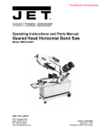 Jet Tools HBS-814GH User's Manual