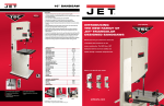 Jet Tools 20" Bandsaw User's Manual
