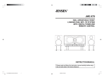 Jensen JMC-670 User's Manual