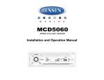 Jensen Marine Direct MCD5060 User's Manual