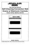 Jenn-Air W2780 User's Manual