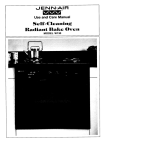Jenn-Air w 130 User's Manual