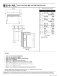 Jenn-Air JS48CSDWDA User's Manual