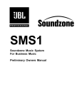 JBL SMS1 User's Manual