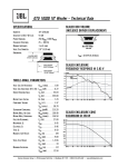 JBL GTO 1002D User's Manual