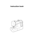 JANOME DC5100 Instruction Booklet