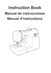 JANOME DC2014 Instruction Booklet