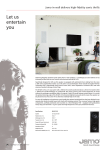 JAMO IW 827 LCR User's Manual