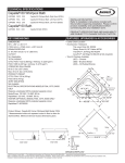 Jacuzzi CAP6060 WCR User's Manual