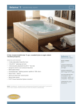 Jacuzzi Bellavista EE10 User's Manual