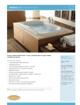 Jacuzzi Bellavista DT10 User's Manual