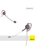 Jabra GN405 User's Manual