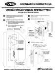 Ives VR910M User's Manual