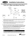 Ives 7212V User's Manual